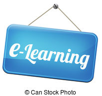 Clip Art of tutorial icon learn online video lesson or class.