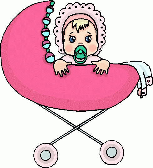 Baby Carriage Clipart.