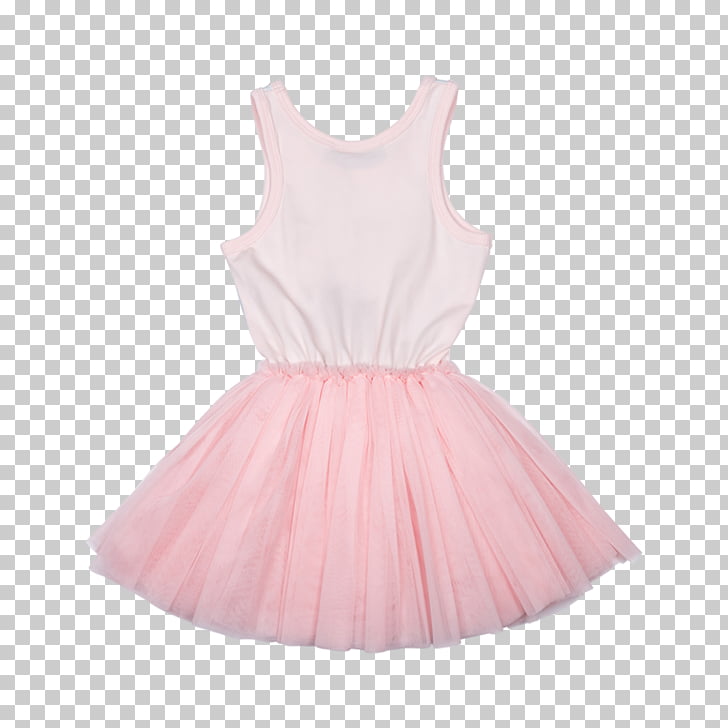 Tutu Dress Skirt Pink Flower girl, dress PNG clipart.