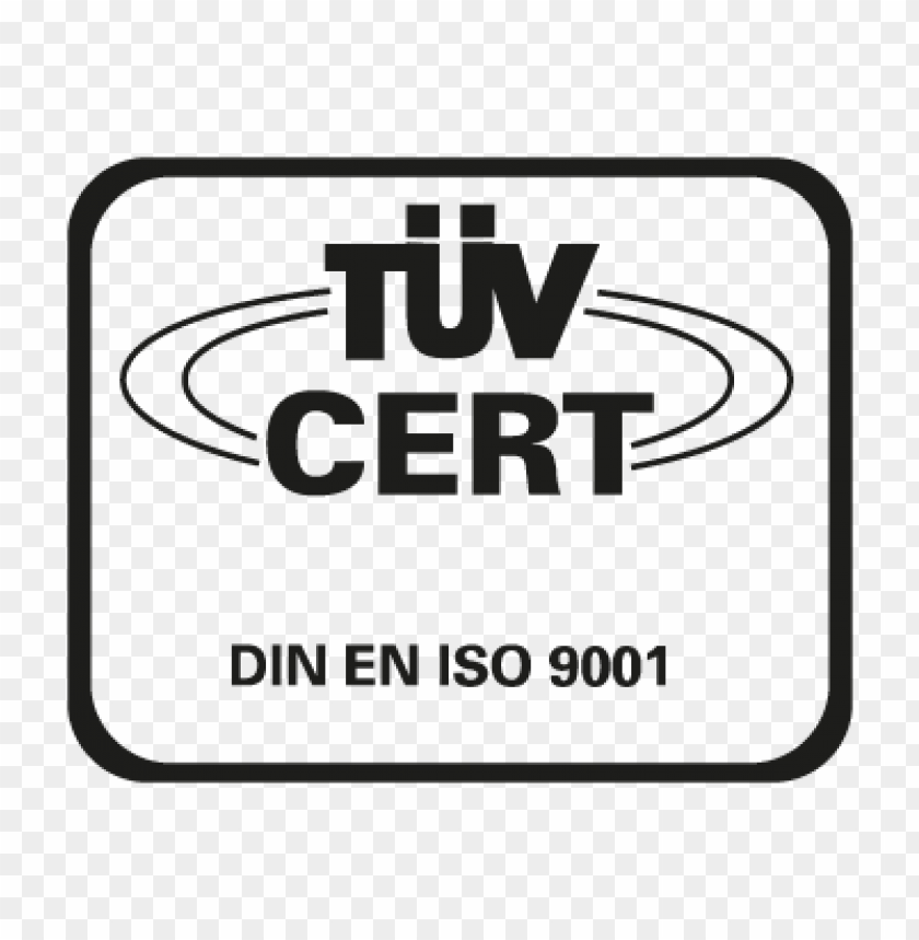 tuv cert vector logo free.