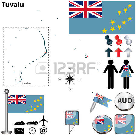 106 Map Of Tuvalu Stock Vector Illustration And Royalty Free Map.