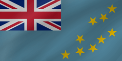 Tuvalu flag clipart.