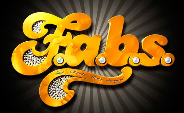F.a.b.s. (TV show) logo on Behance.