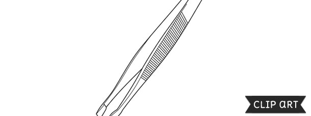 Tweezers Template.