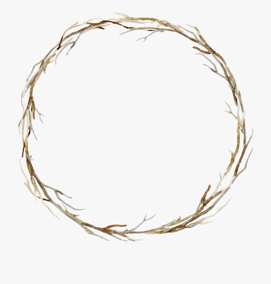 branches #twigs #sticks #frame #border #wreath #background.