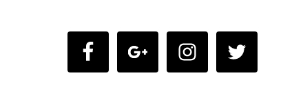 Add social icons ( Google plus , Instagram, Facebook.