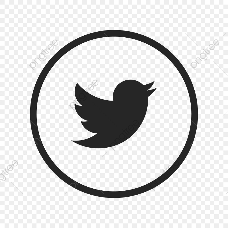 Black And White Twitter Icon, Twitter Logo, Twitter Icon.