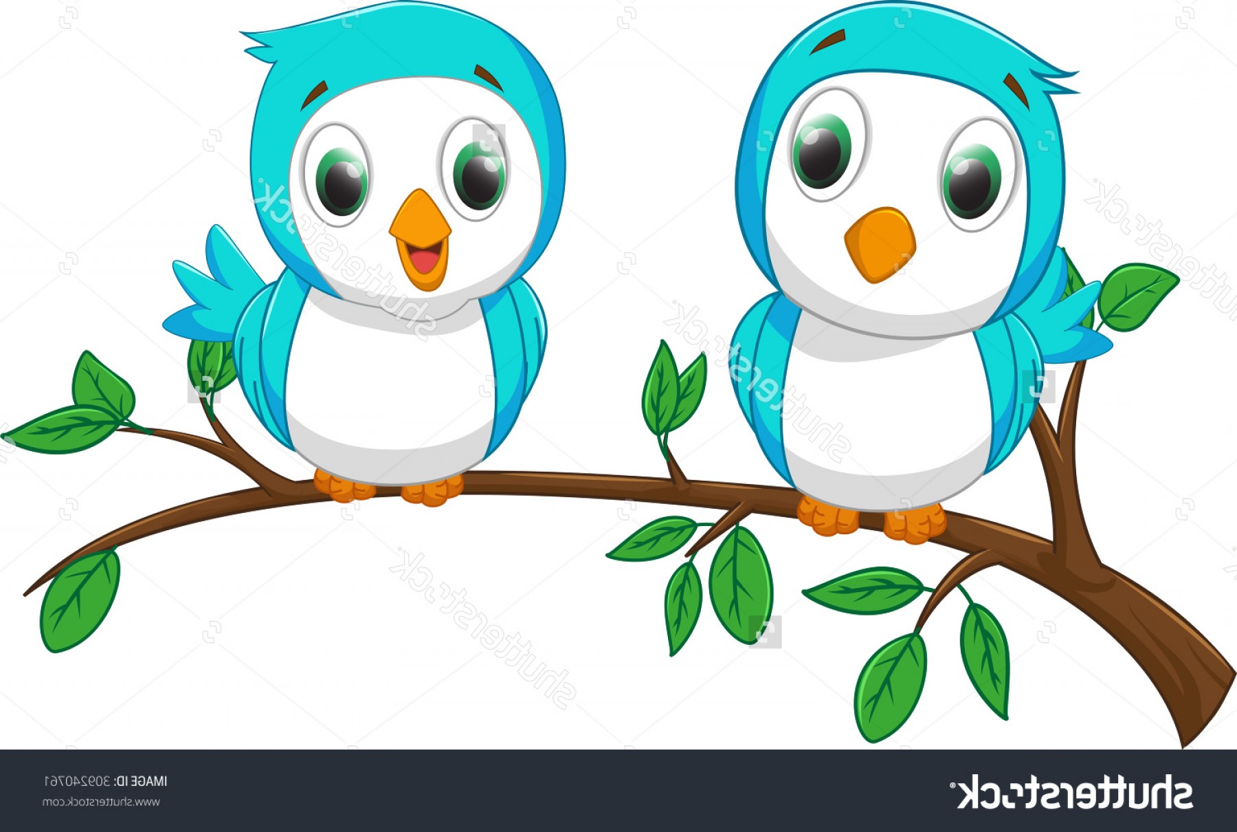 Similiar 2 Birds On Branch Art Keywords.