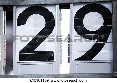 Stock Photograph of Two digit numbers k15101159.