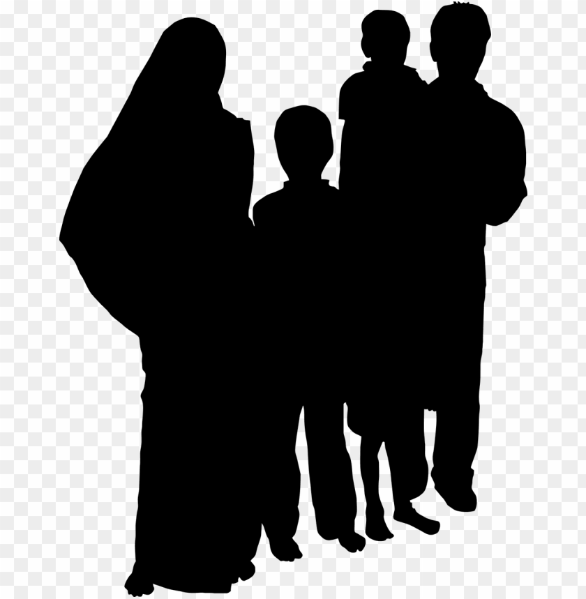 indian family clipart black and white.