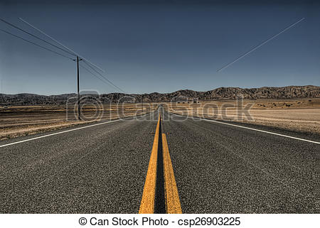 Stock Photo of Highway To Infinity.