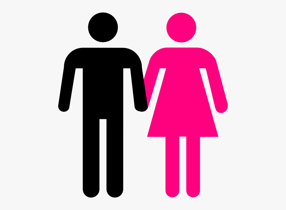 Two People Holding Hands Clipart.