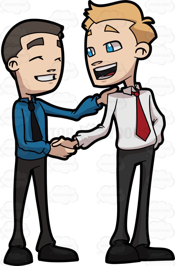 Two people shaking hands clipart 6 » Clipart Station.