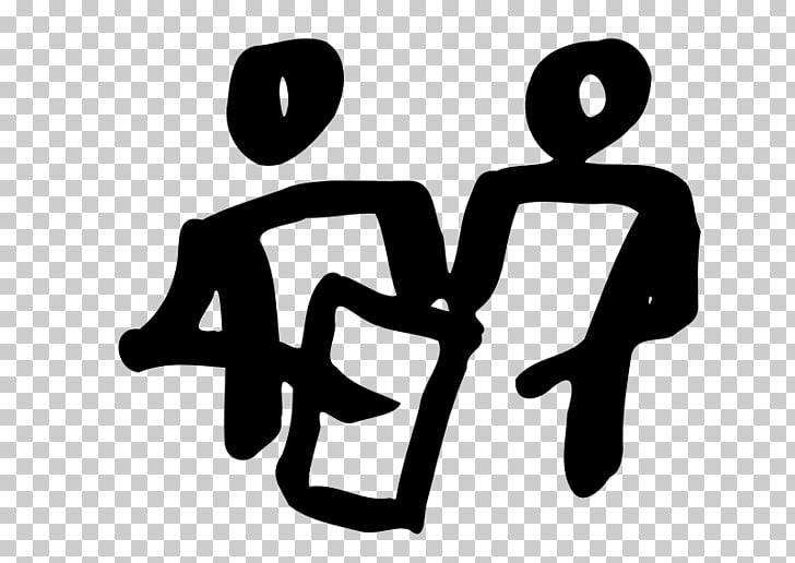 Computer Icons , two people talking PNG clipart.