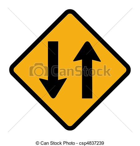 Two way traffic sign Illustrations and Clipart. 583 Two way.