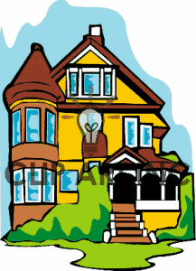Real Houses Clipart.