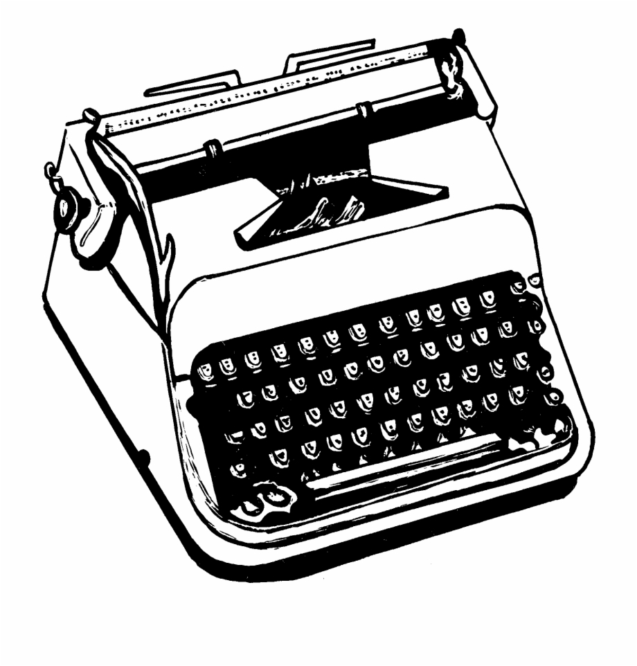 Typewriter Png Hd Logo De Escritores Png.