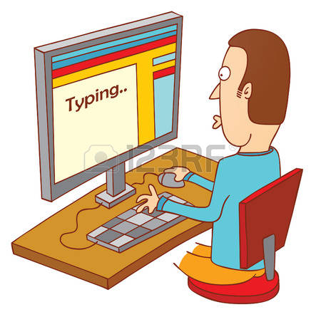 typing in computer clipart 20 free Cliparts | Download images on ...