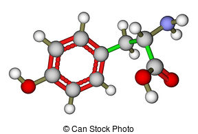 Stock Image of tyrosine.