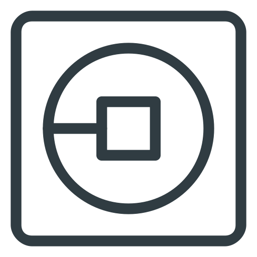 Uber logo PNG.