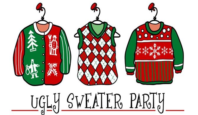 ugly sweater christmas party clipart 10 free Cliparts | Download images ...