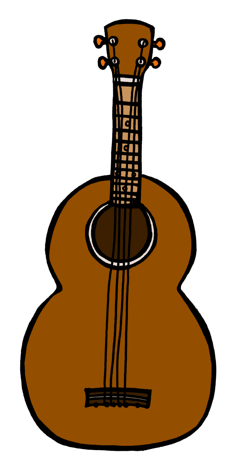 Ukulele Clipart.