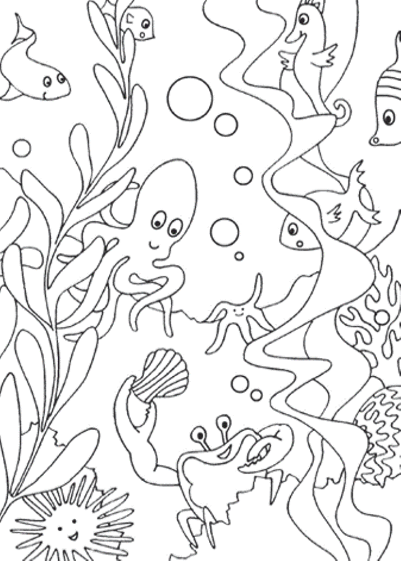 Coloring Book : Printable Coloring Pages Of Seas Free Sheets.