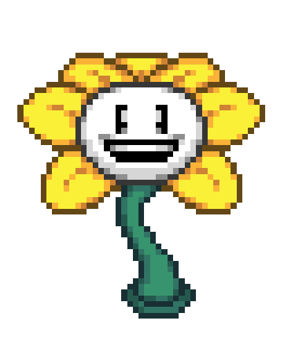 Undertale Flowey transparent PNG.