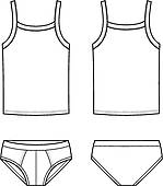 underwear clipart black and white 20 free Cliparts | Download images on ...