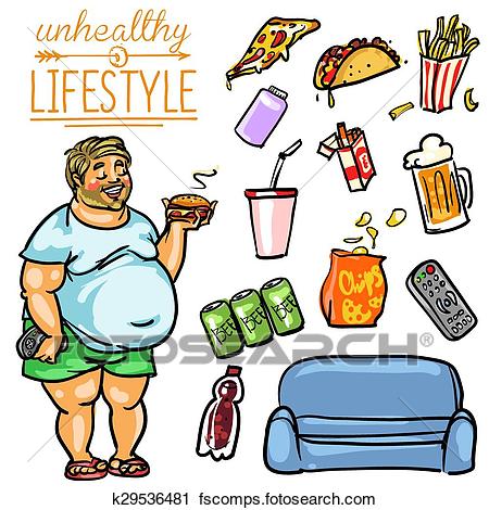 Collection of Unhealthy clipart.