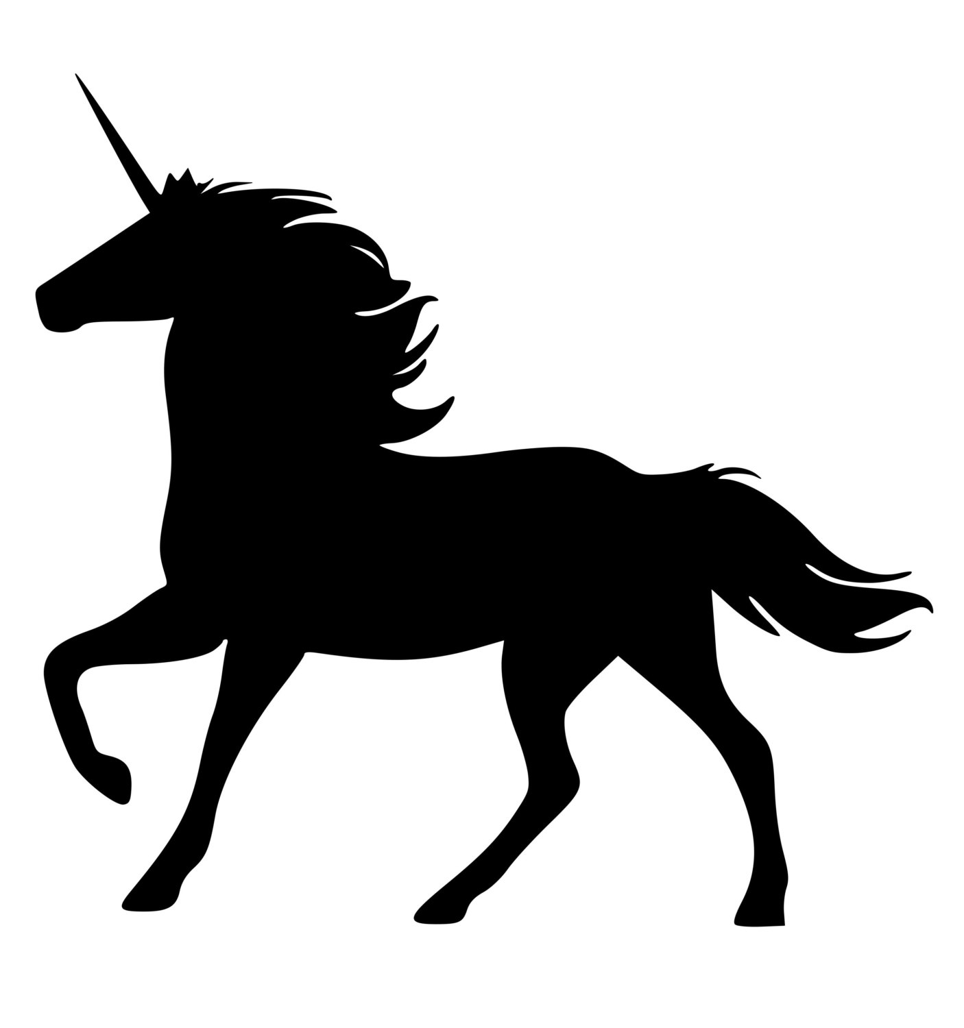 unicorn clipart printable - Clipground