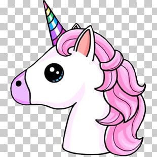 Unicorn Emoji Drawing Desktop , womensday, white and pink.