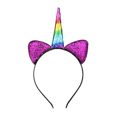 Fancyleo 1 PCS Baby Unicorn Flower Crown Headband Animal Ear Headband Party.