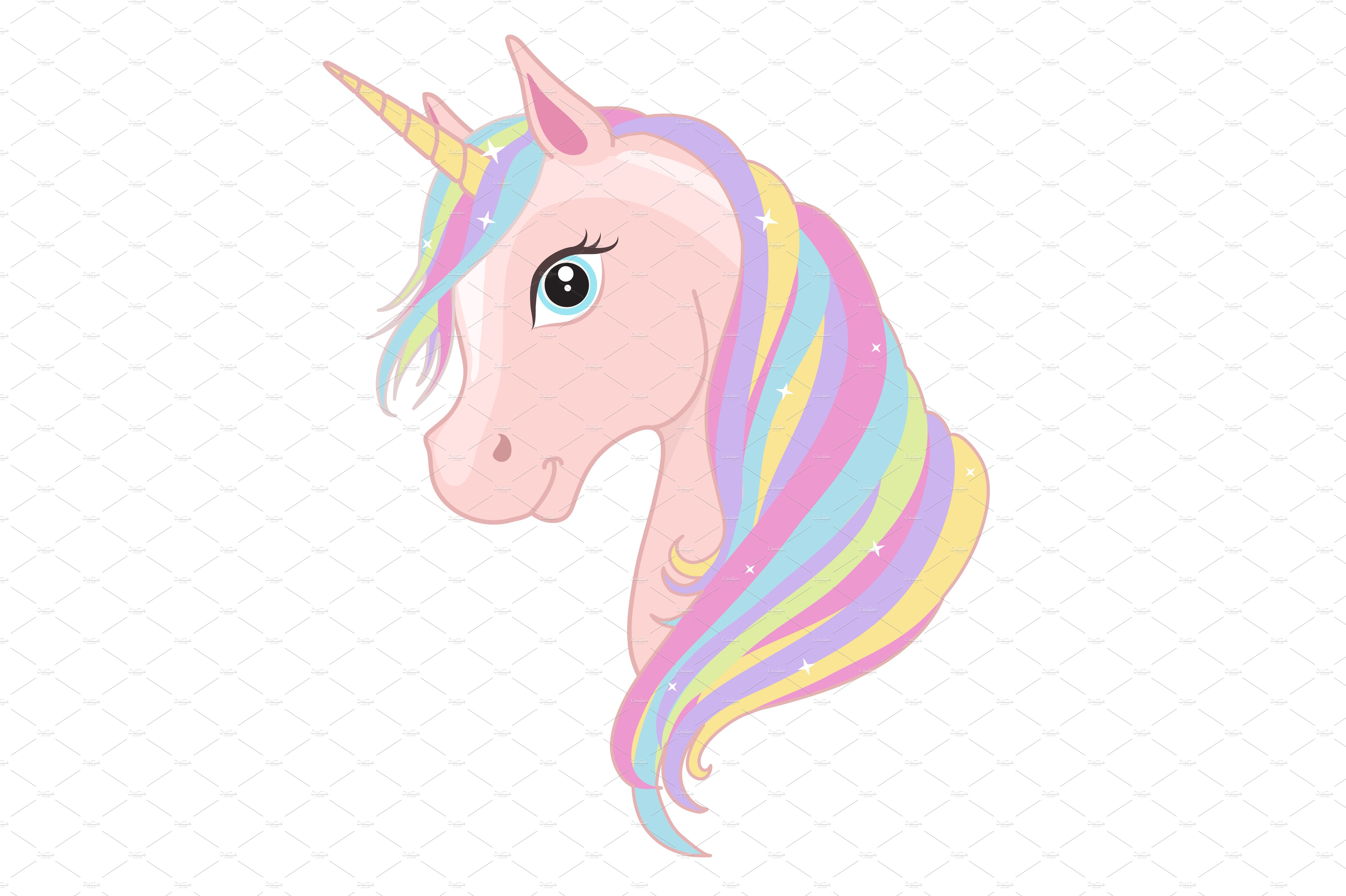 Unicorn Head Template Free Printable