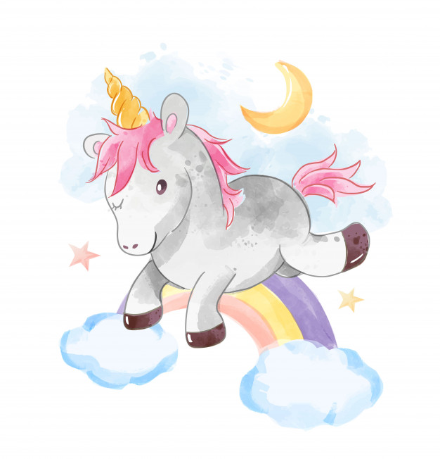 unicorn jumping a rainbow clipart 10 free Cliparts | Download images on