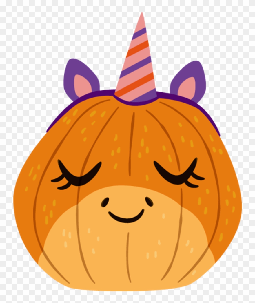 Mq Emoji Emojis Unicorn Pumpkin Halloween.