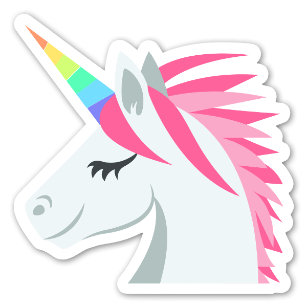 Unicorn Sticker.