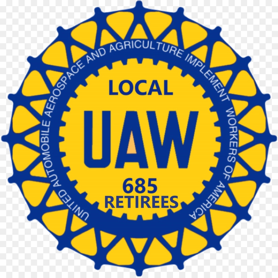 Uaw Yellow png download.