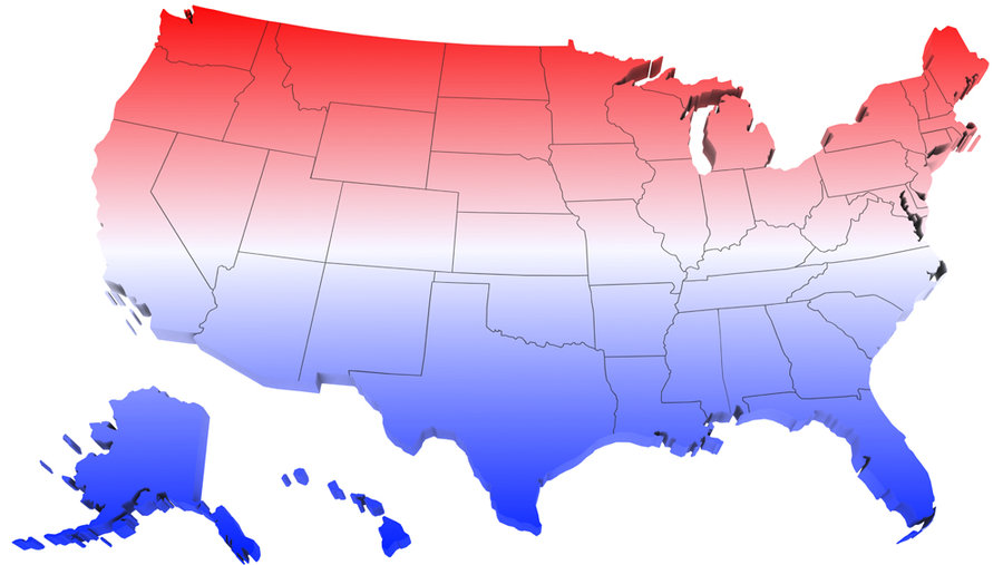 United States Map Clipart.