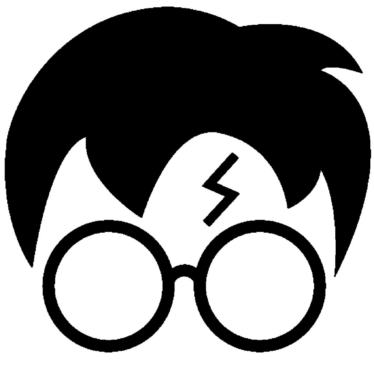 Harry Potter Silhouette Clipart.