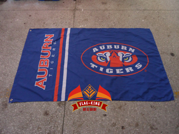 2019 100%polyester,90*150cm,University Of Auburn College Banner,Digital  Printing,Auburn Logo Educational Institution From Sbifk20131410, $9.86.