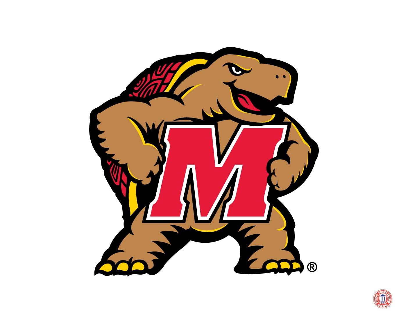 Maryland Terrapins mascot logo.