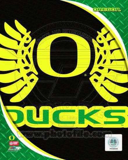 University of Oregon Ducks Team Logo.
