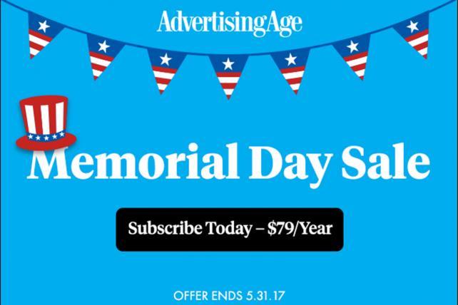 Please Use Caution When Handling Ad Age\'s HOT Memorial Day.