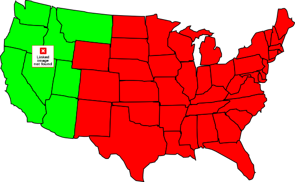 Symbol United States Map Clipart.