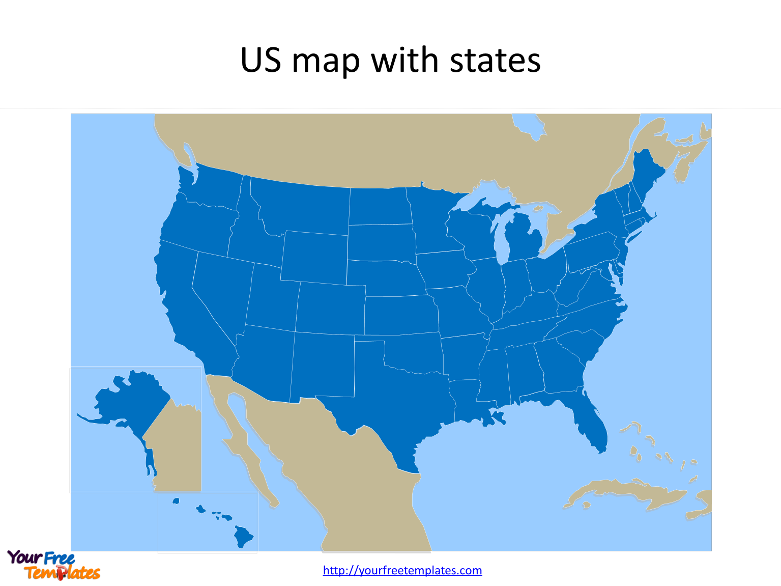 editable us map powerpoint download free