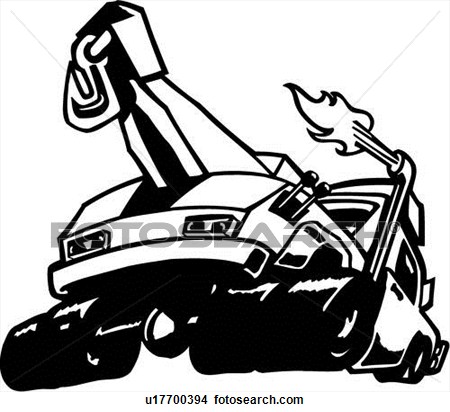 Tow Truck Logo Clipart.