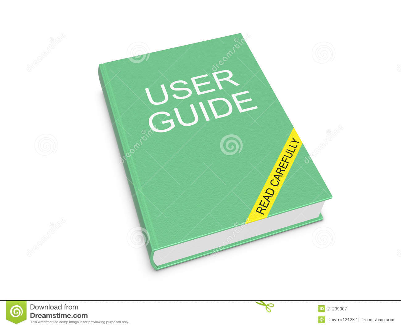User Guide Manual Book Stock Illustrations.