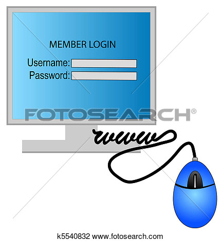 Clipart Login.