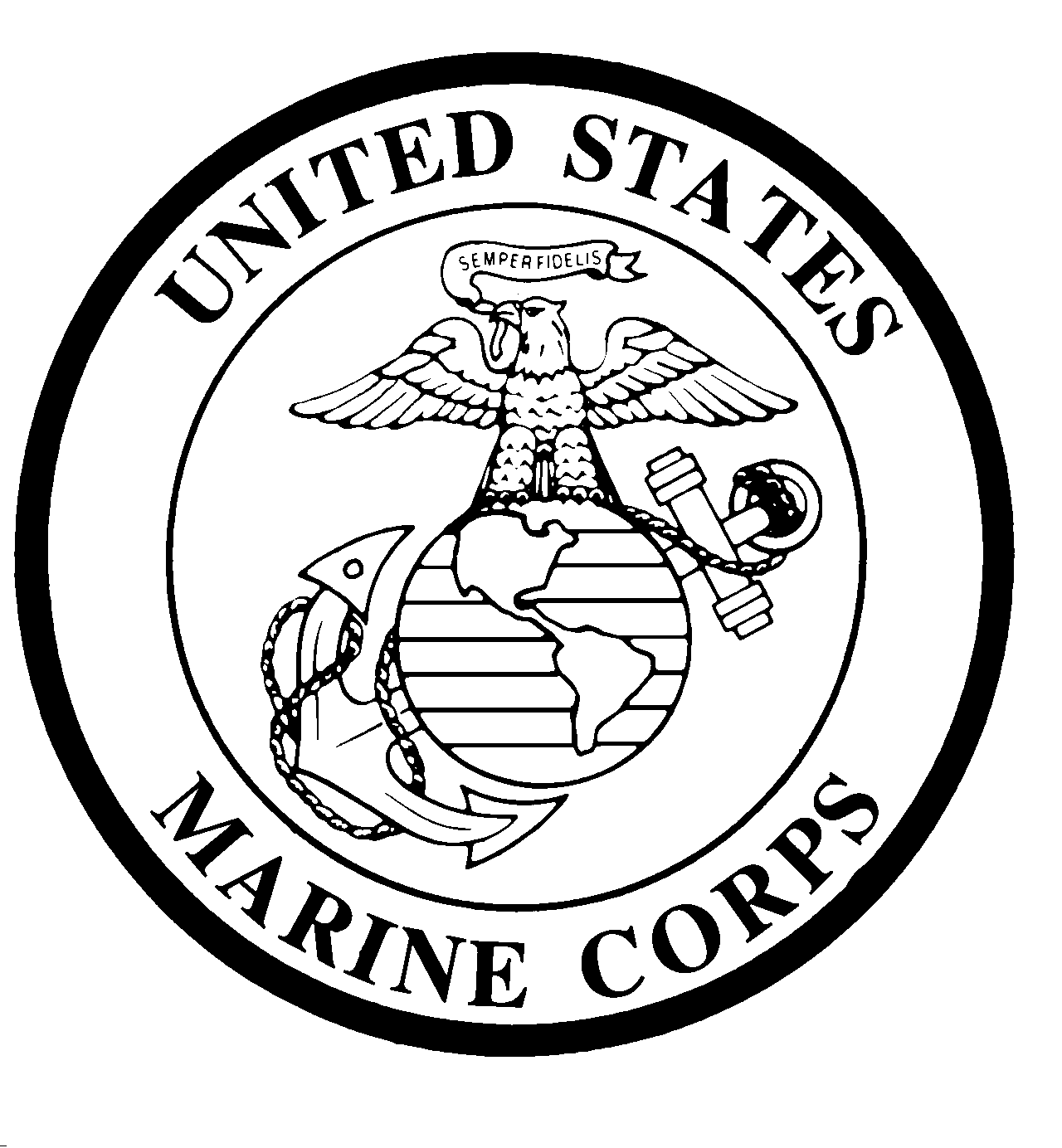 usmc clipart black and white 10 free Cliparts | Download images on ...